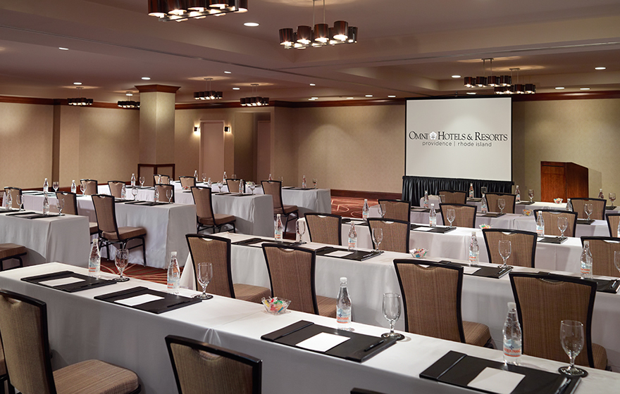 auditorium at the Omni Providence Hotel in Providence, Rhode Island