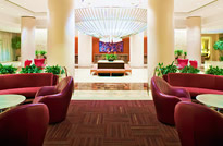 Lobby of Westin Charlotte